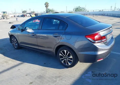2015 Honda Civic Ex z USA, uszkodzony, nr VIN 2HGFB2F80FH565514